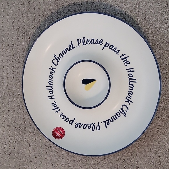 HALLMARK Channel Chip and dip bowl - Picture 1 of 6